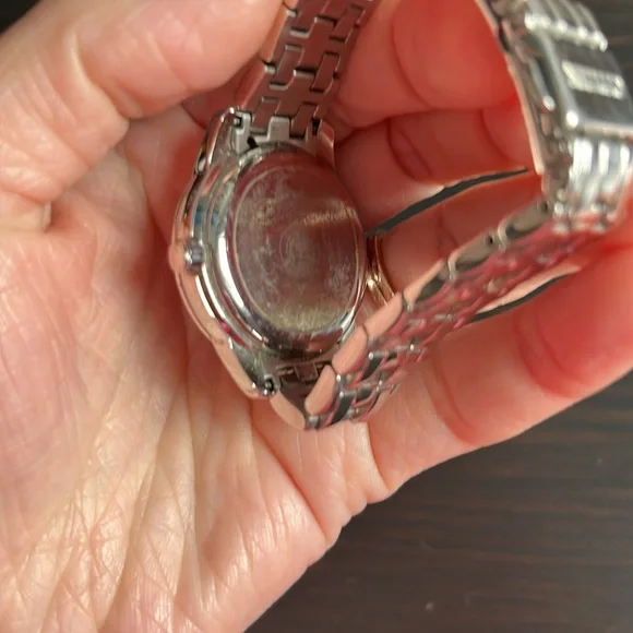 Citizen Silver and Pink Crystal-Embellished Watch - Picture 3 of 4